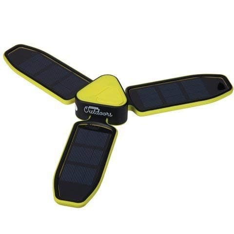 Solar Camping Lantern - Solar and USB Rechargeable, Portable and Foldable. Ideal Safety, Patio or LED Night Light!