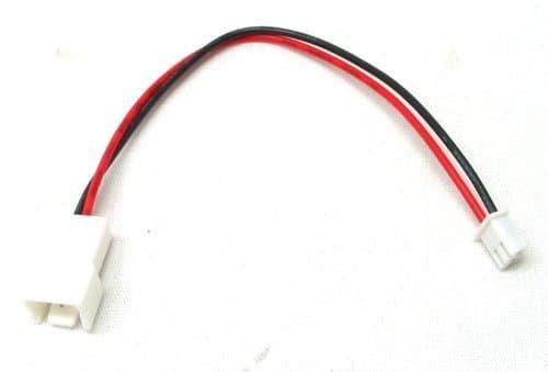 Combo 2 Pieces of 3 pin to 2 pin Cable Adapter for Mobile Rack D2P or Cooling Fans, ship from Los Angeles