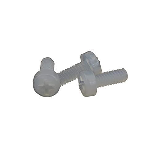 Nylon Phillips Screw Metric Plastic Machine Pan Round Head Screws Pack of 100