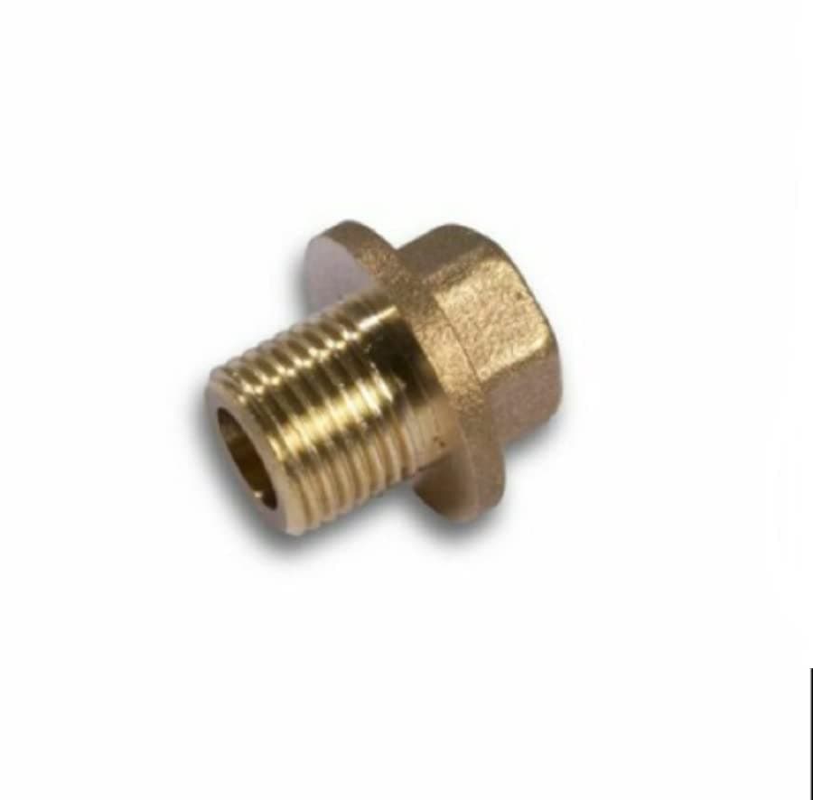 Aliaxis 3/4'' Flanged Blanking Plug BSP Blanking Cap Brass Male Thread x 1