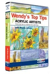 Wendys Top Tips for Acrylic Artists DVD with Wendy Jelbert