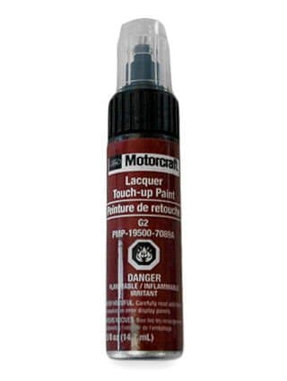 Genuine Ford Motorcraft Touch Up Paint 0.5oz Bottle Redfire Red Fire G2 Code