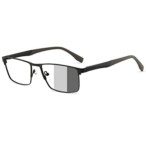 OCCI CHIARI Blue Light Blocking Glasses for Men Metal Frame Eyeglasses Men's Computer Glasses Clear Lense