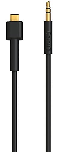 nura Analog cable accessory by Nuraphone, 3.5mm Analog cable. 130 cm/51.2" Length. Listen to your Nuraphone Wired via Analog Cable. Not for Charging.