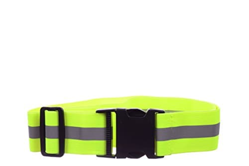 PegaSport Yellow Reflective Running Sport Belt