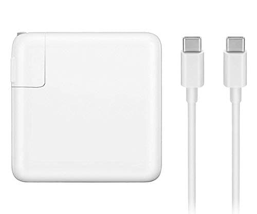 Replacement Charger for MacBook Pro, 61W USB-C to USB-C Ac Adapter Power Charger for MacBook Pro 12 inch 13 inch