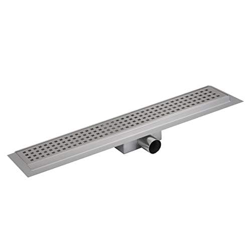 300mm x 70mm Stainless Steel Long Rectangular Wetroom Drainage System - Shower Drain