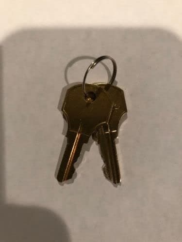 2 NEW SIMPLEX B/CAT 30 STYLE KEY FOR FIRE ALARM PANEL AND PULL STATIONS