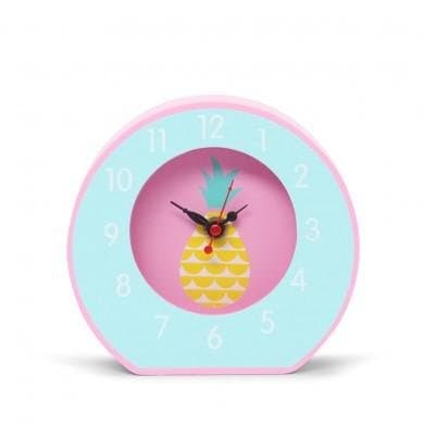 Penny Scallan Bedside Clock Pineapple Bunting – Bedside Clock – Pineapple Bunting