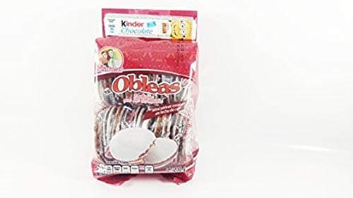 Sevillas Mini obleas Milk Candy Wafers 20 pcs in Pack, Authentic Mexican Candy with Free Chocolate Kinder Bar Included