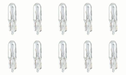 CEC Industries #74 Bulbs, 14 V, 1.4 W, W2.1x4.9d Base, T-1.75 shape (Box of 10)