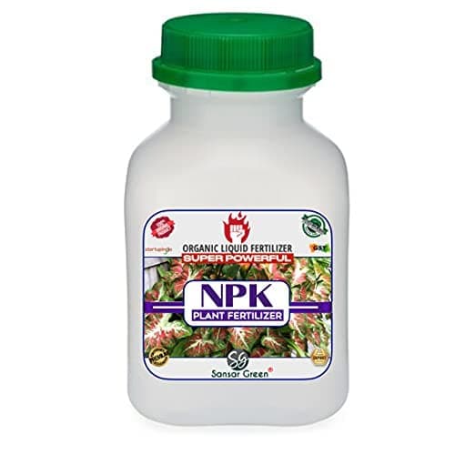NPK Liquid Growth Fertilizer, Premium Essential Powerful Liquid NPK Fertilizer for Plants Growth (250 ml)