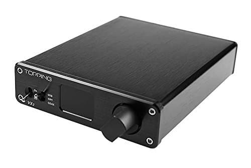 TOPPING VX2 Vertex Full DAC Digital Amplifier, Digital Signal to Speaker (Black)