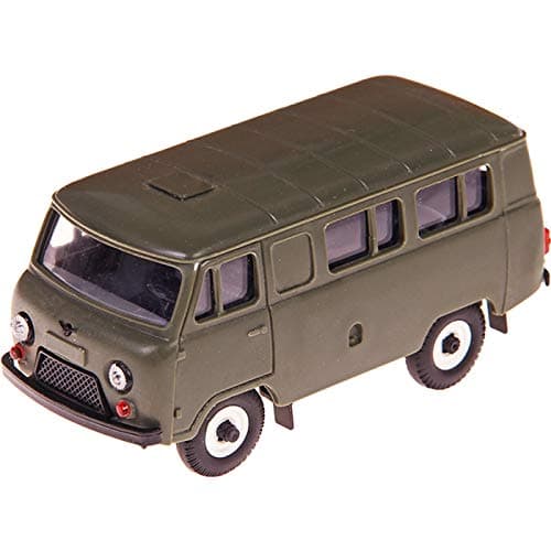 1:43 Scale Model 4x4 Off-Road Van UAZ 3962 Russian Soviet Vehicles Toy Cars