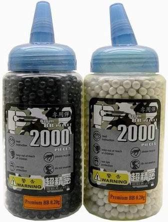 PForce Premium Precision Ultra Seamless Airsoft BB's 6mm 0.20g 0.12g Various Size/Color Available