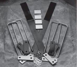 21" Headache Rack U-Bolt Mounting Kit for Truck Trailer Cab Guards