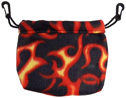 Sleeping Pouch for Sugar Gliders and Other Small Pets (Hot Rod Flames)