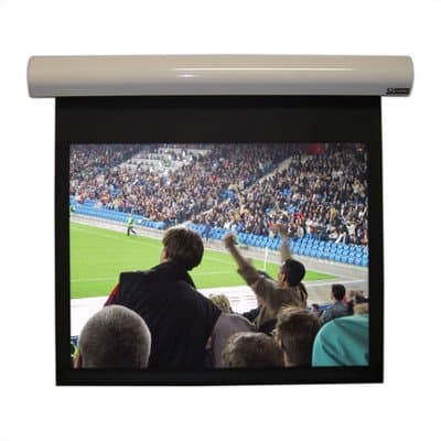 Lectric I Matte Black Electric Projection Screen Viewing Area: 78" Diagonal