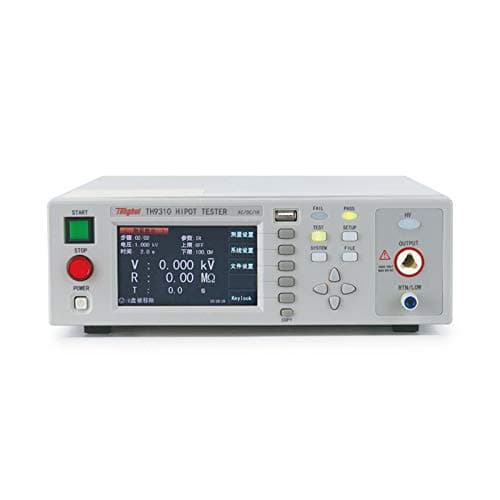 TH9310A AC/DC Hipot Tester with AC Current 0-10mA,DC 0-5 mA, ACV 0-5000V, DCV 0-6000V