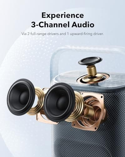 Soundcore Motion X500 Powerful Bluetooth Speaker, Wireless Speaker, Immersive Space Audio, Wireless High Resolution Sound, Portable Outdoor