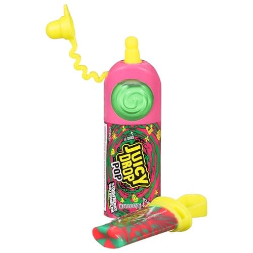 Bazooka Juicy Drop Pop Laydown Box, 0.92 Ounce (Pack Of 21)