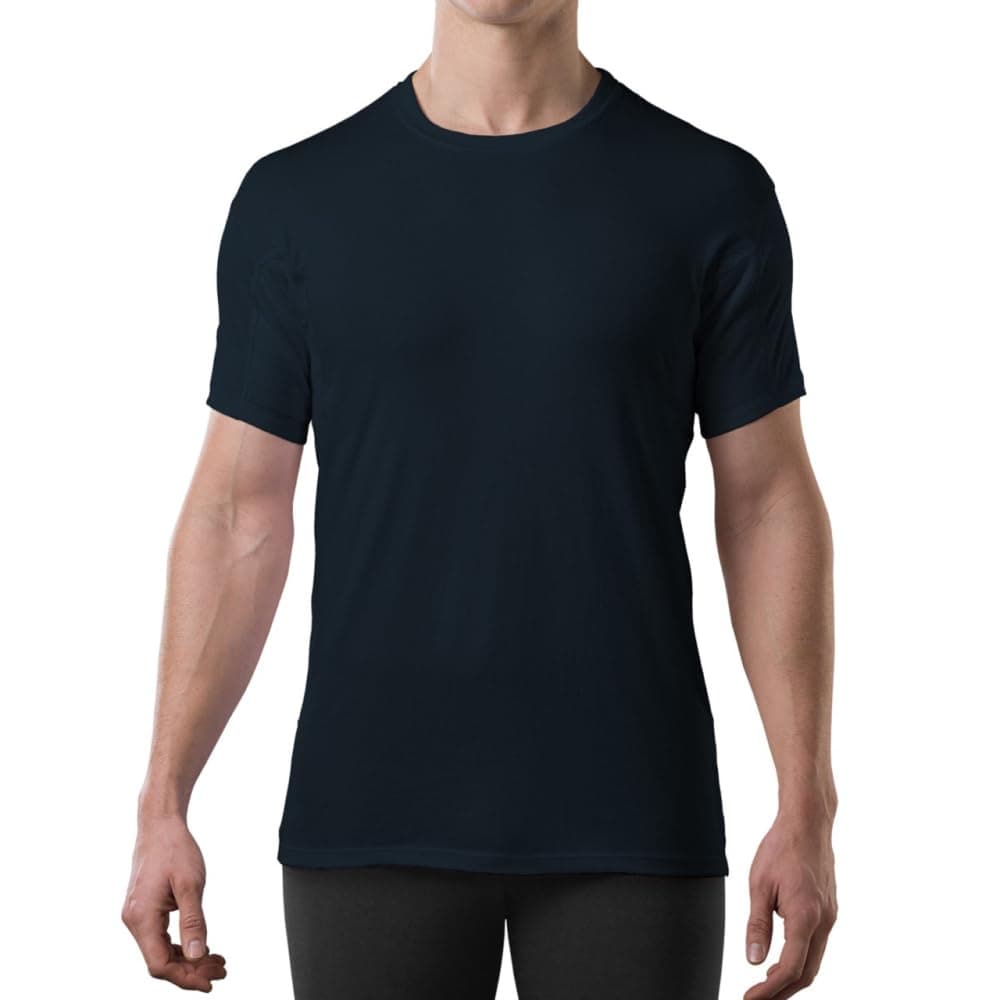 The Thompson Tee Men's Sweatproof Undershirt | Cotton V Neck | Original Fit | with Sweat Pads