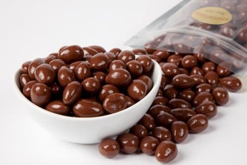Chocolate Covered Almonds (1 Pound Bag) - Sugar Free by Superior Nut Company