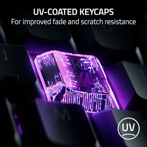 Razer Ornata V3 TKL Gaming Keyboard: Low Profile Keys - Mecha Membrane Switches - UV Coated Keycaps - Backlit Media Keys - 8 Zone RGB Lighting - Spill Resistant - Magnetic Wrist Wrest - Snap Tap
