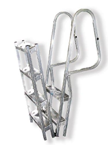 The Aluminum Hinged Folding Dock Ladder is Designed for Easy Attachment to Docks, Sea Walls and Piers. Buy Now! These 6 Step Ladders Can Also Be Used on Floating Docks, Decks or a Swim Platform.