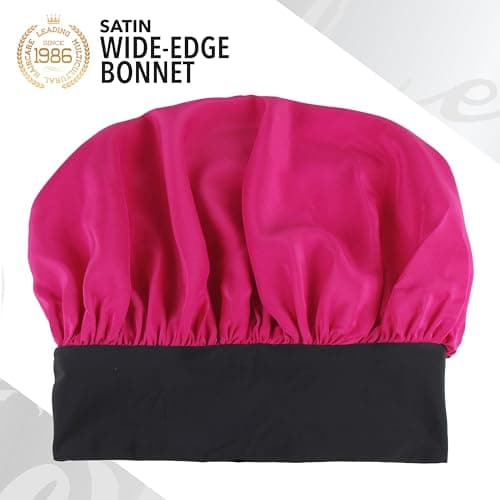 Firstline Firstline evolve fuchsia satin wide edge bonnet, Pink