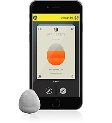 The Stone - A Button To Find Your Phone, Text Eta, Emergency Call and Control Your Camera - Cascade