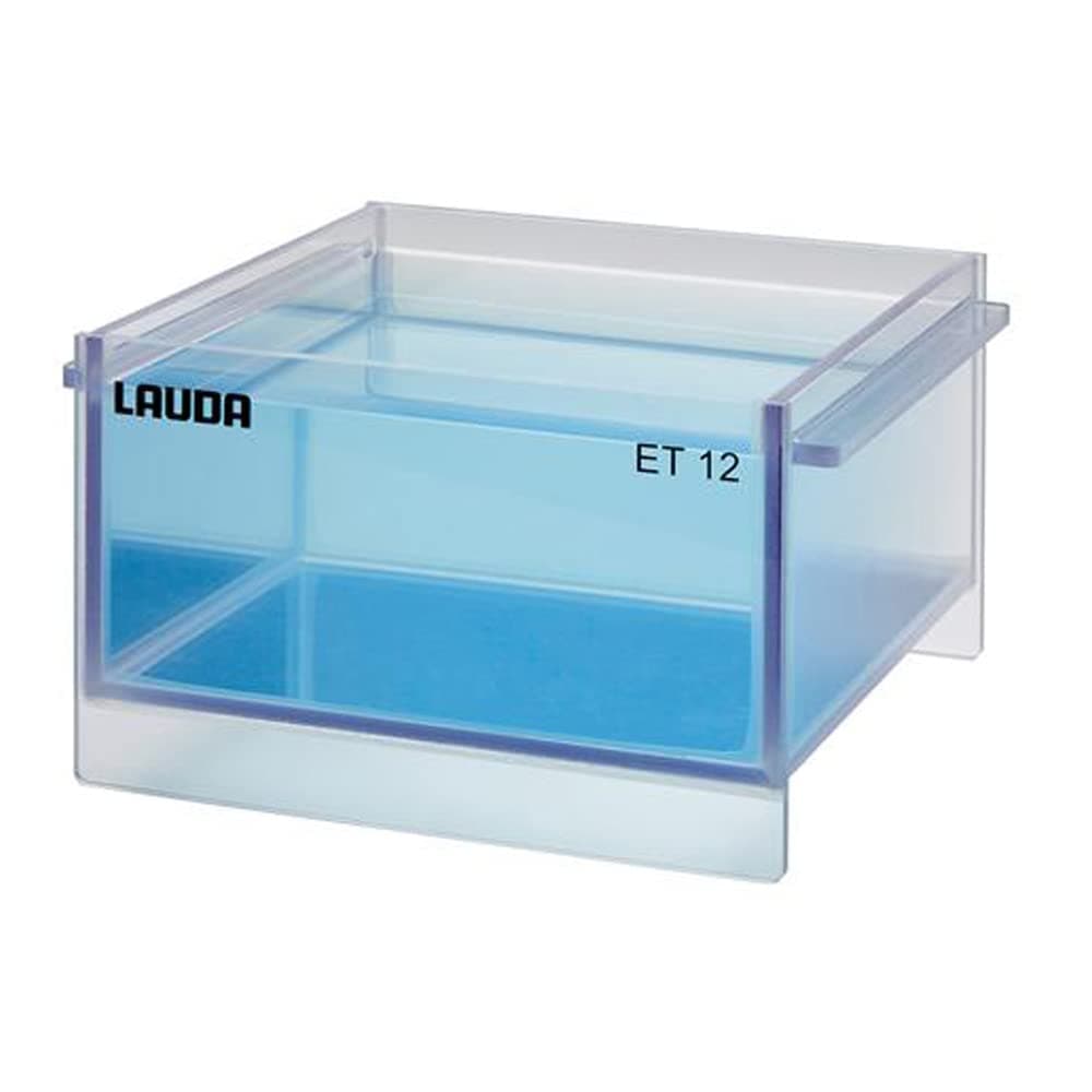 LAUDA LCZ 0703 Model ECO 6T Polycarbonate Transparent Bath for Immersion Thermostats Circulator Heater, 6L Capacity