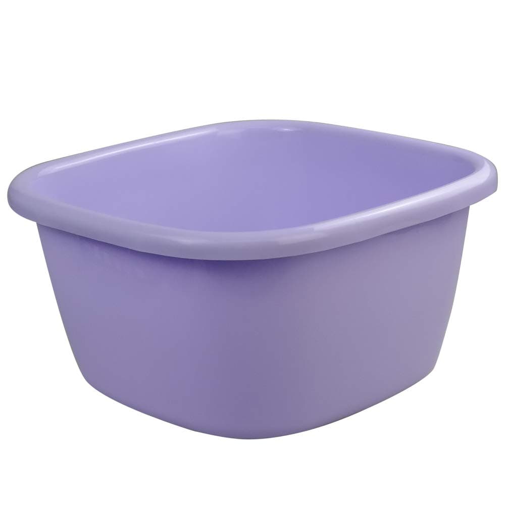Pekky 18 Quart Plastic Wash Tub Basin, Large Dish Pan, 1 Pack