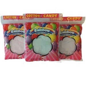 - Cotton Candy, 1 oz bags - Rainbow Themed (96 Count)
