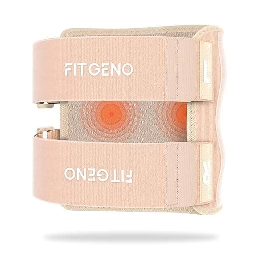 Fit Geno Sciatica Pain Relief Brace Devices: Upgraded Re-Active Plus Sciatica Pain Relief Brace w/Dual Pressure Pads for Maximum Lower Back Pain Relief