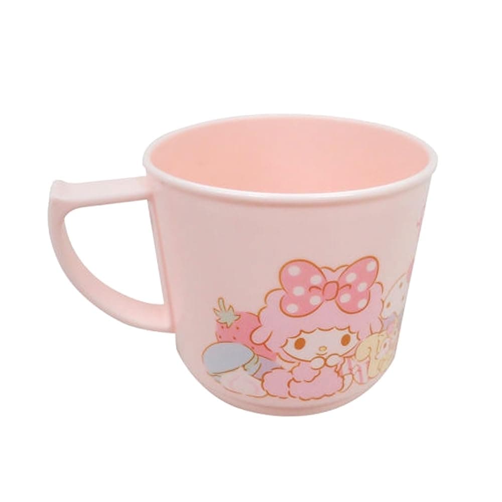 Sanrio My Melody Hand Cups Polypropylene 7.2 × 7 × 9.8 cm 240ml Dinnerware Drinkware Saucers Kitchen (Sweets)