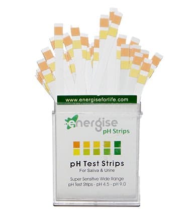 pH Test Strips energise with dual pad