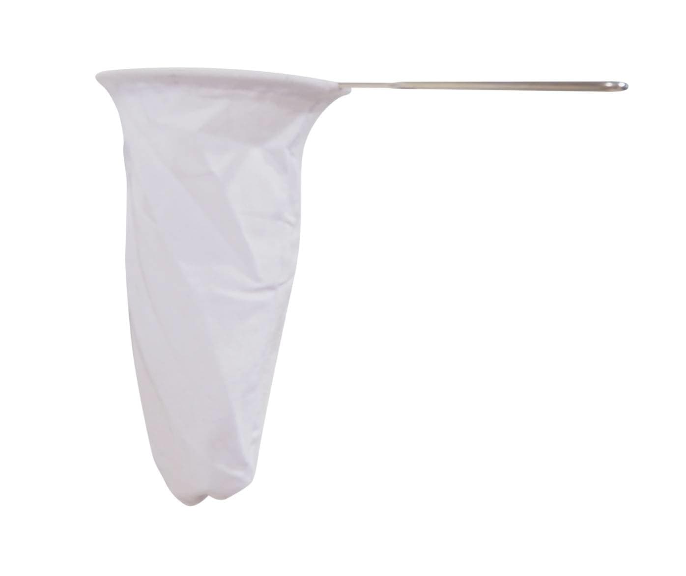 5.3” Large Reusable Thai Tea Filter – Traditional Cloth Strainer with Metal Handle for Tea, Coffee, Coconut Milk, Almond Milk, and Juice