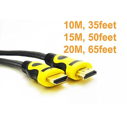 High Speed HDMI Cable - 50 Feet (15 M) - 1.4V Pure copper - Supports 4K, Ultra HD, 3D, 1080p, Ethernet and Audio Return