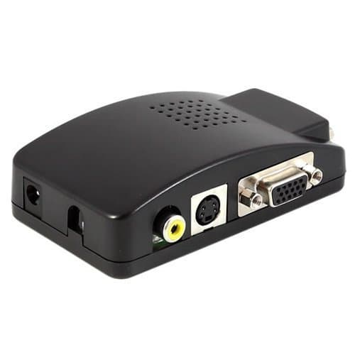 Brainydeal DVD VGA RCA S-video to Laptop Computer PC VGA LCD Monitor Converter Switch Adapters