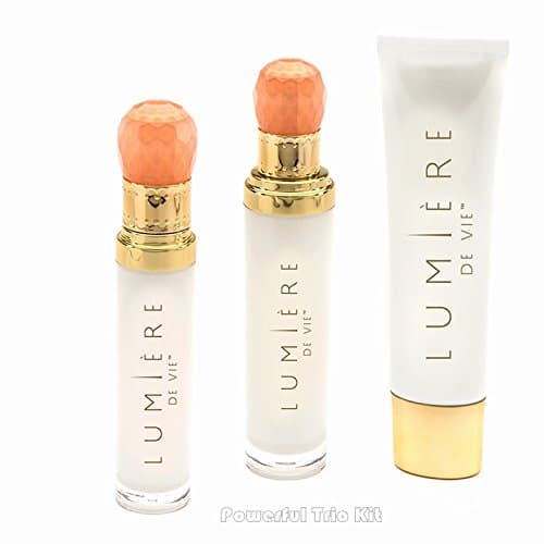 Lumiere de Vie Powerful Kit: includes Volcanic Exfoliating Mask, Serum Concentrate, and Illuminating Fading Fluid
