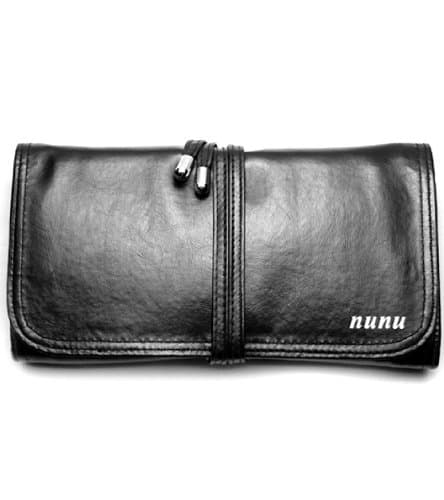 NUNU Makeup Brush Case (large) Luxury leather look