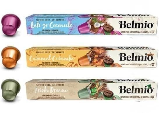 Flavoured Collection Coffee Capsules, Compatible with Nespresso Original Line, Pack of 3, 10 Capsules in 1 Sleeve