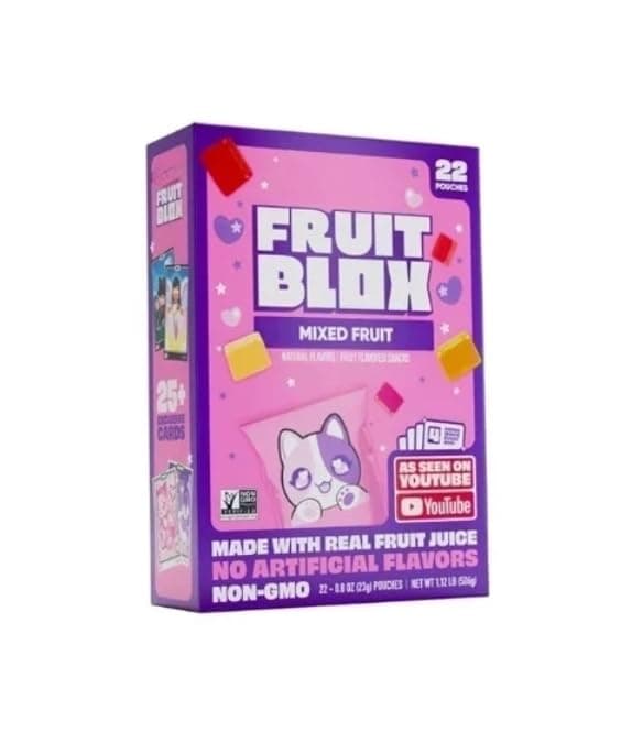 𝔽𝕣𝕦𝕚𝕥𝔹𝕝𝕠𝕩 Mixed Fruit Snacks, 22 Count