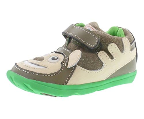 Zooligans 2218MYBN bobo The Monkey mid, Olive/Cream/Green, 13
