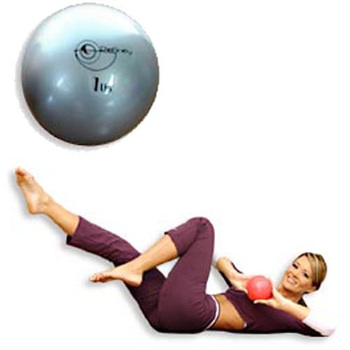 Barbell 2 LB Weighted Vinyl Ball (Silver)