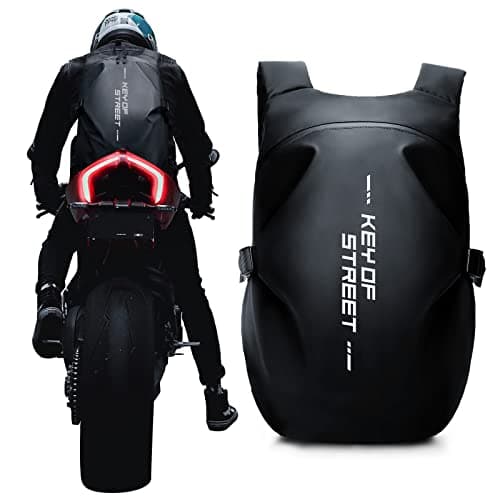 Motorcycle Backpack,Waterproof Helmet Backpack for Men,Motorcycle Accessories,Travel Backpack