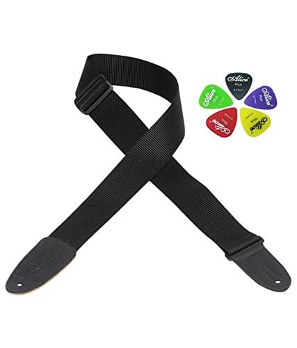 Taal Guitar Belt + Alice Guitar 5 Picks