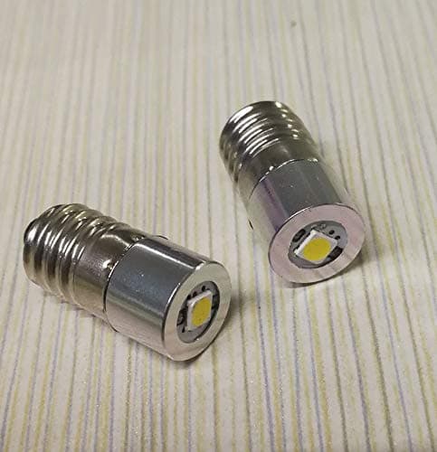 E10 0.5W 6V Led Flashlight Replacement Bulb Torch Lamp Light Cool White