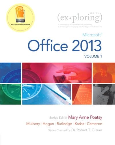 Exploring Microsoft Office 2013, Volume 1 (Exploring for Office 2013) 1st Edition